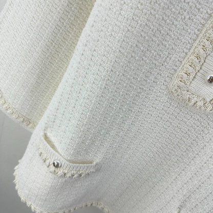 Hook-edge pocket long sleeve