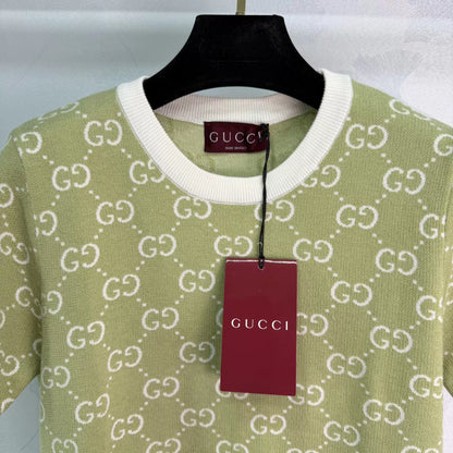 26ss Jacquard Knit T-shirt