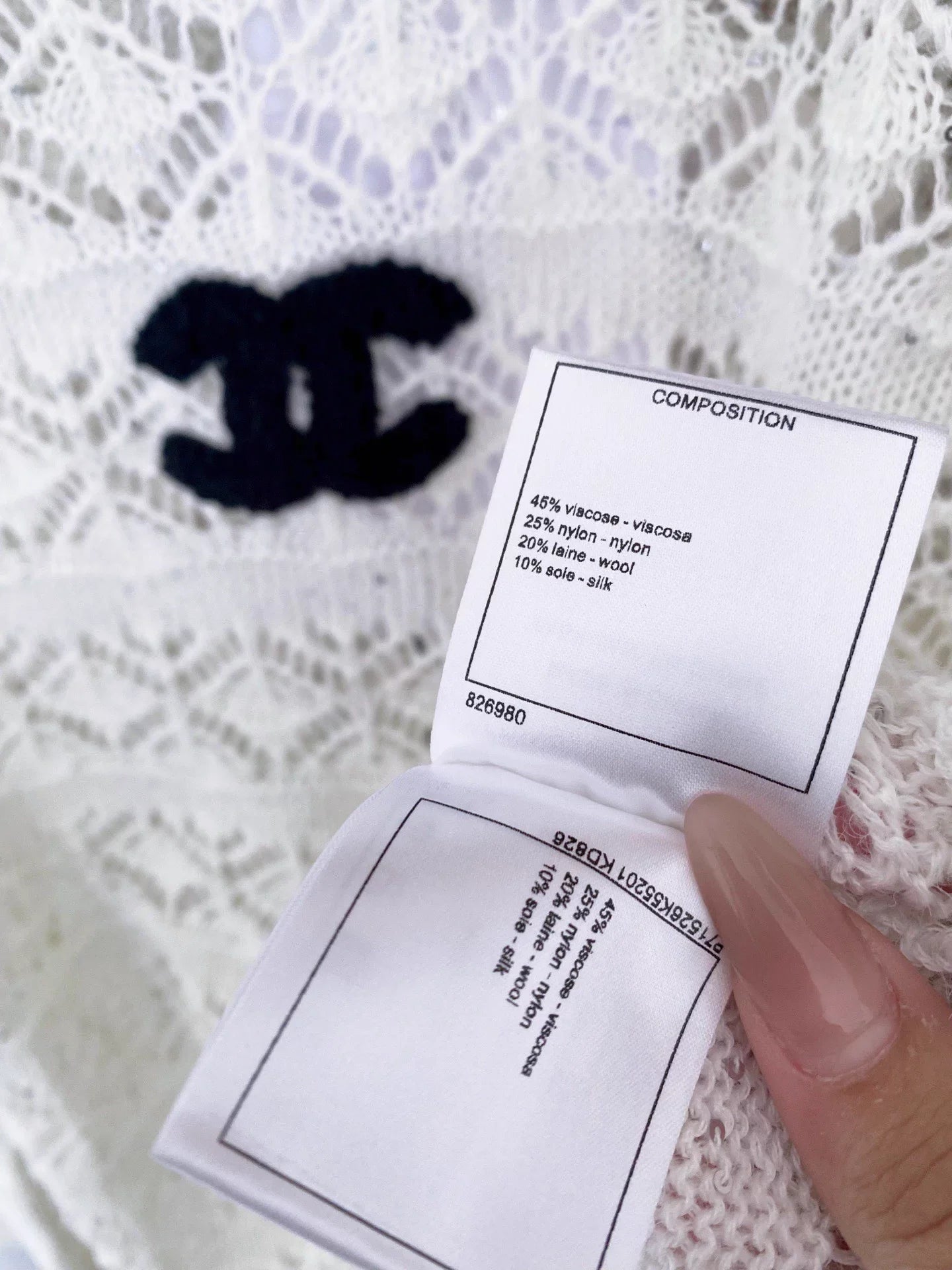 Openwork Knit Sweater