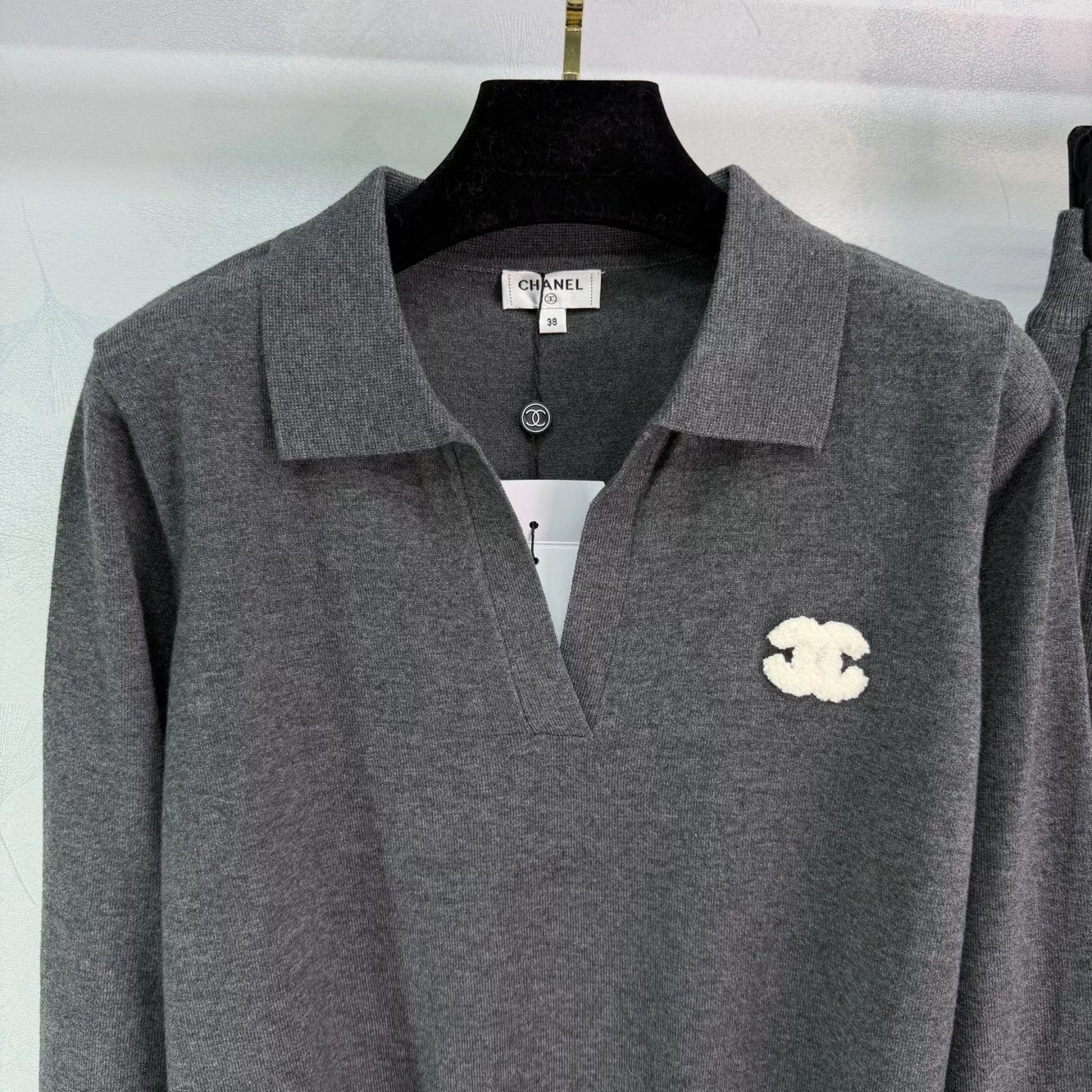 Preppy Style Knit Set