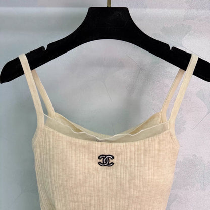 26ss Embroidered Camisole