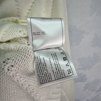 Diamond Pattern Knit Cardigan