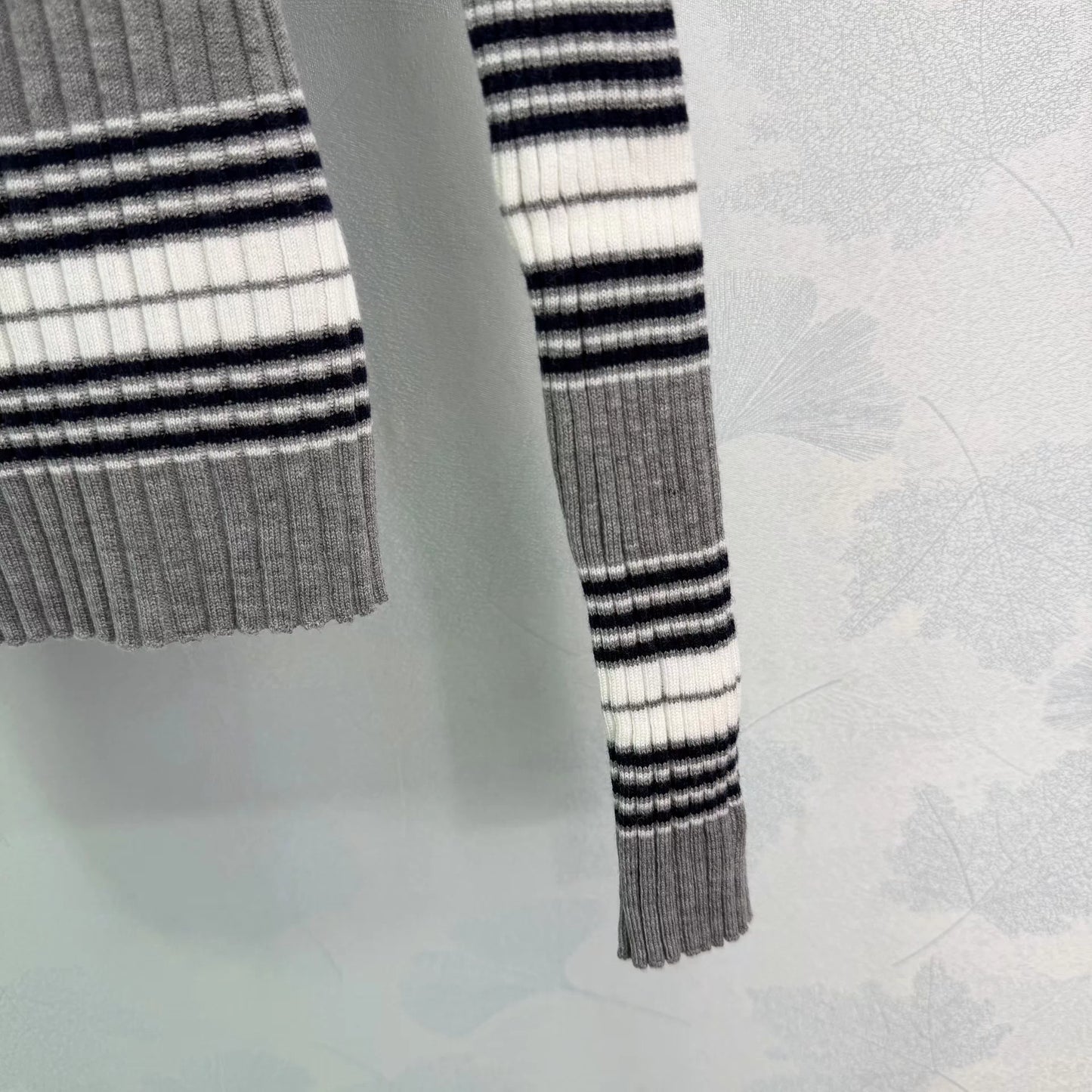 Striped Knit Sweater