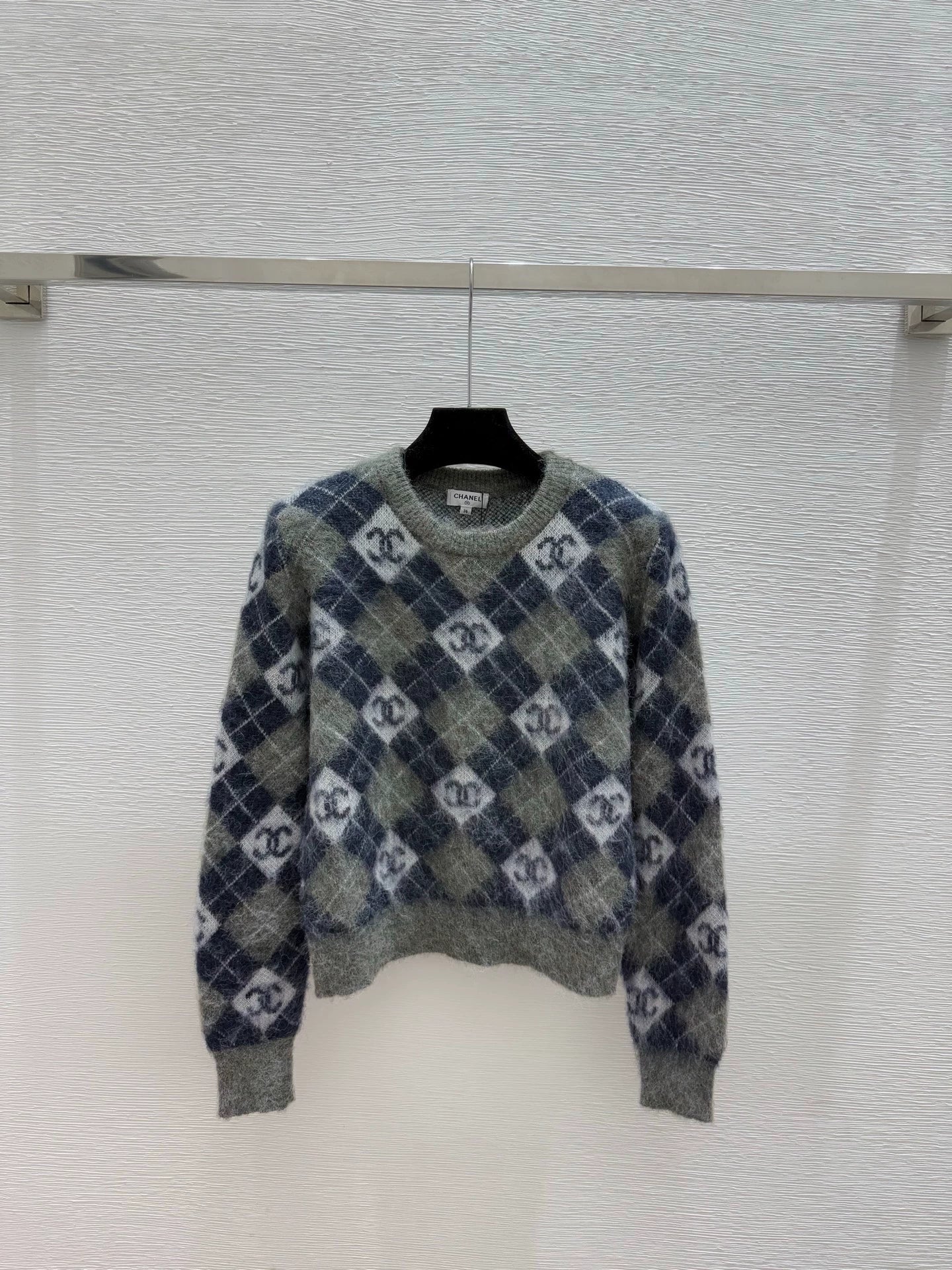 Checkered sweater