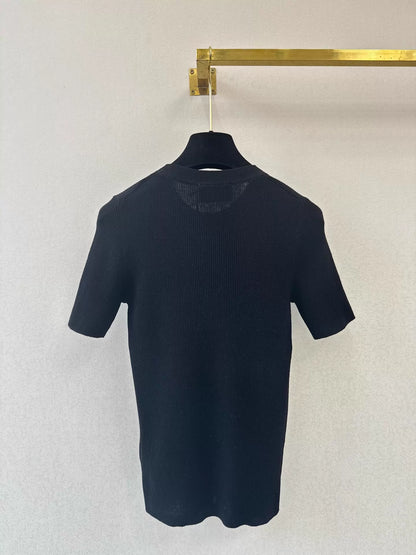 26ss Crew Neck Knit T-Shirt