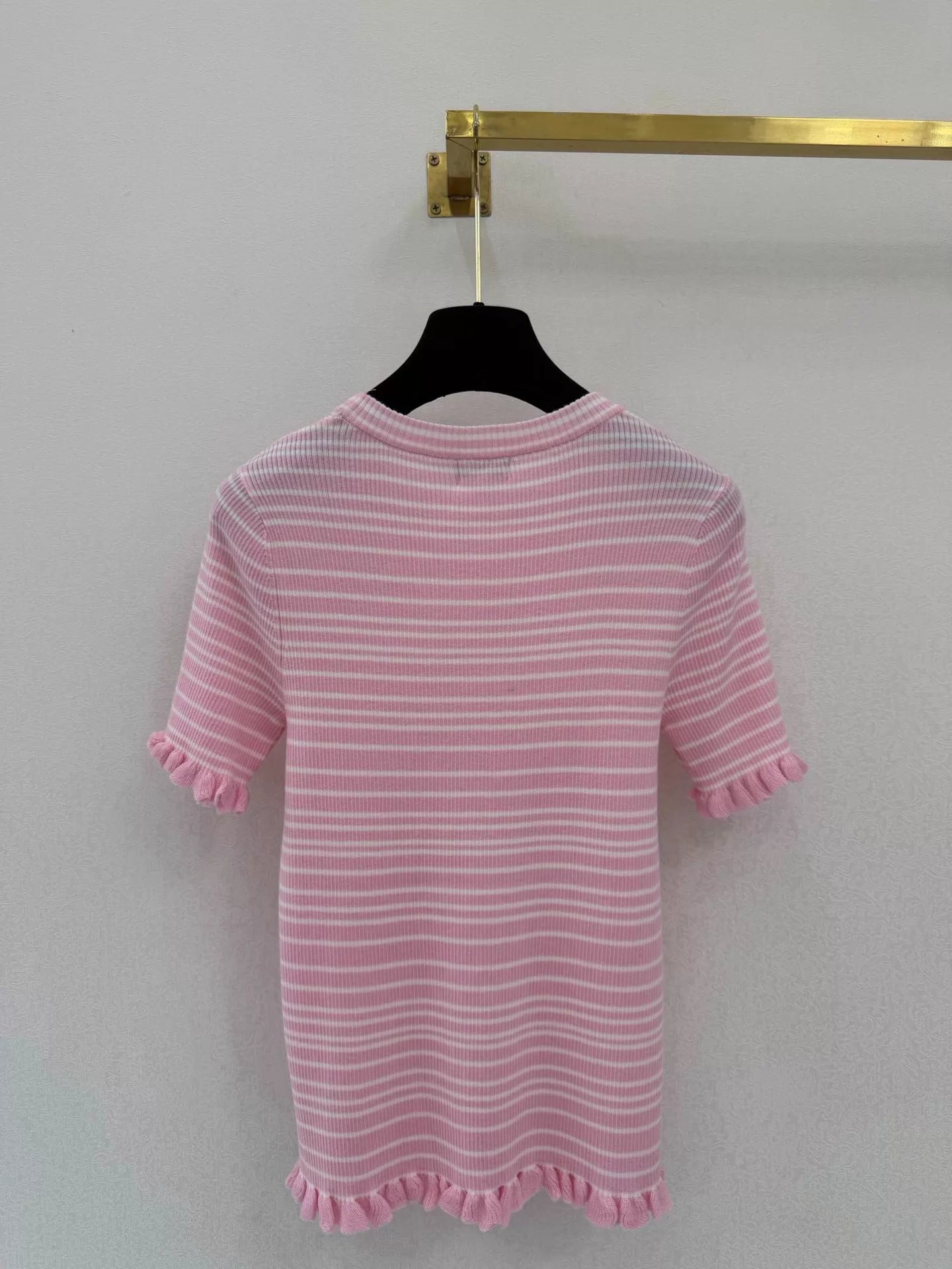 26ss Striped Knit T-Shirt
