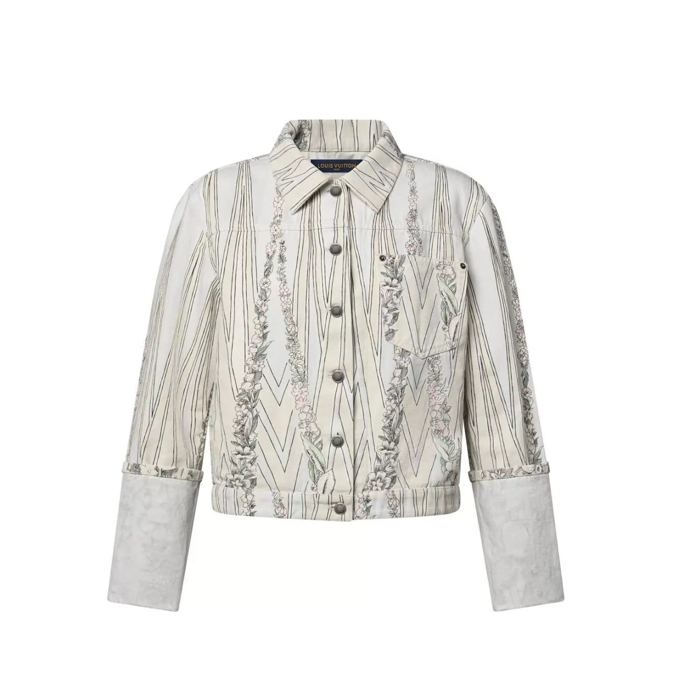 26ss Printed Denim Jacket/Jeans