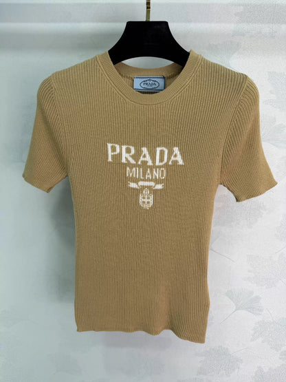 26ss Crew Neck Knit T-Shirt