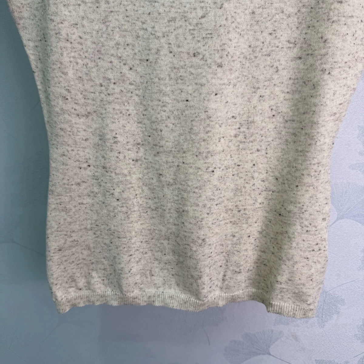 Chanel / 26 Early Autumn New Round Neck Short Sleeve Knit Top