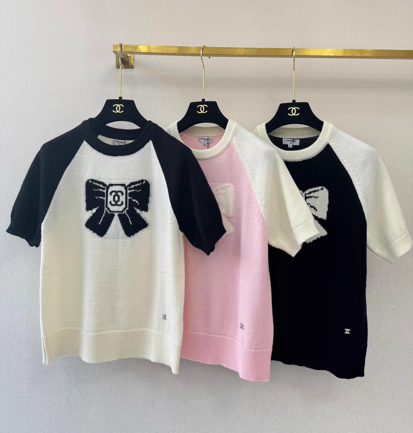 Bow Knit T-shirt