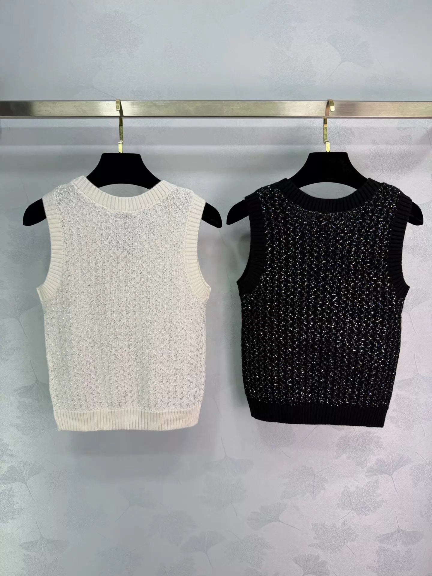 Knitted Sleeveless Vest