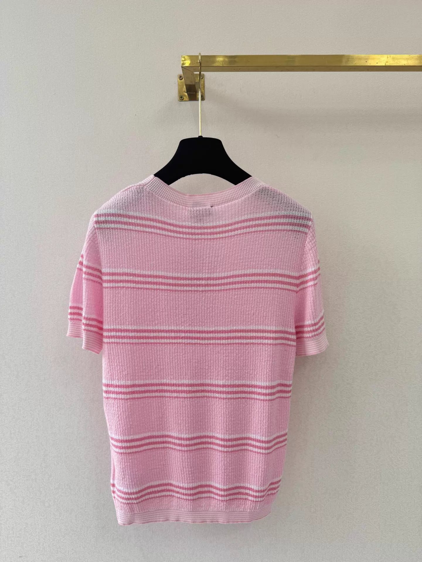 26ss Striped Knit T-shirt
