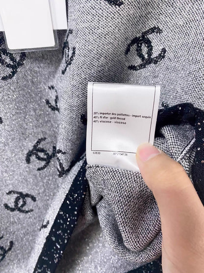 26ss All-over logo print short-sleeved T-shirt