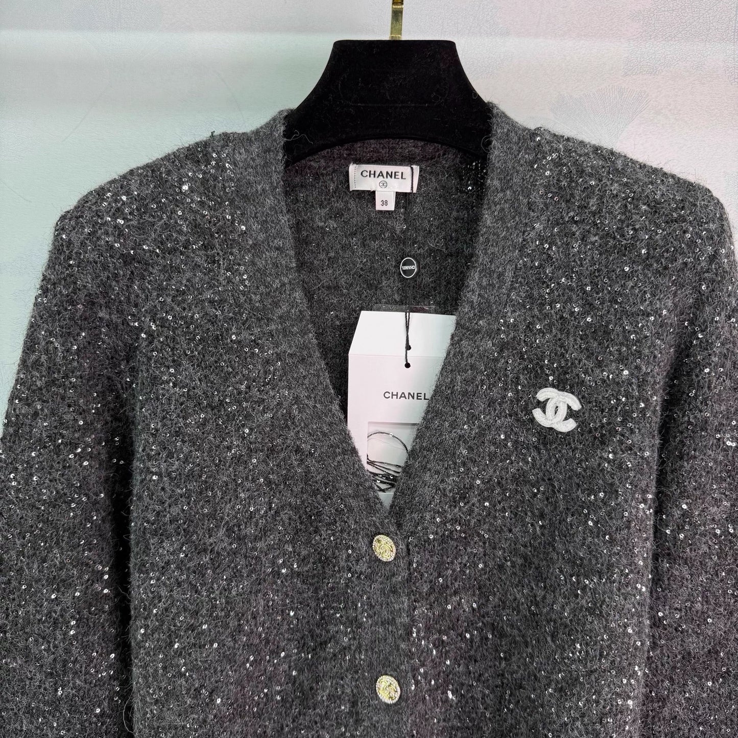 Sequined Cardigan
