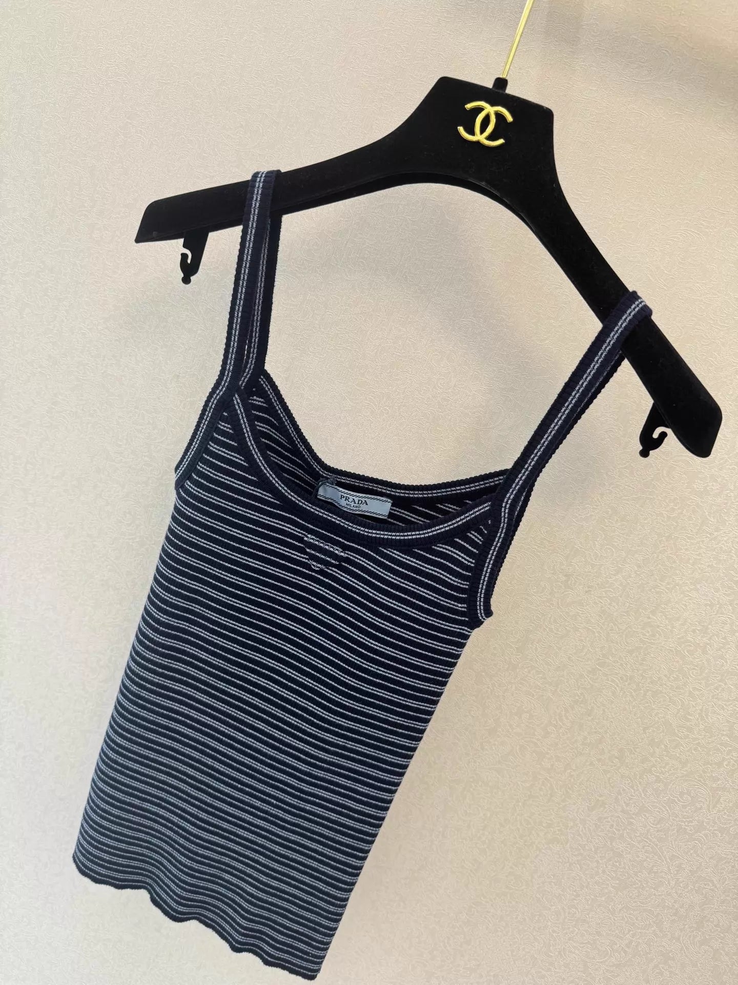 26ss Striped Knit Vest
