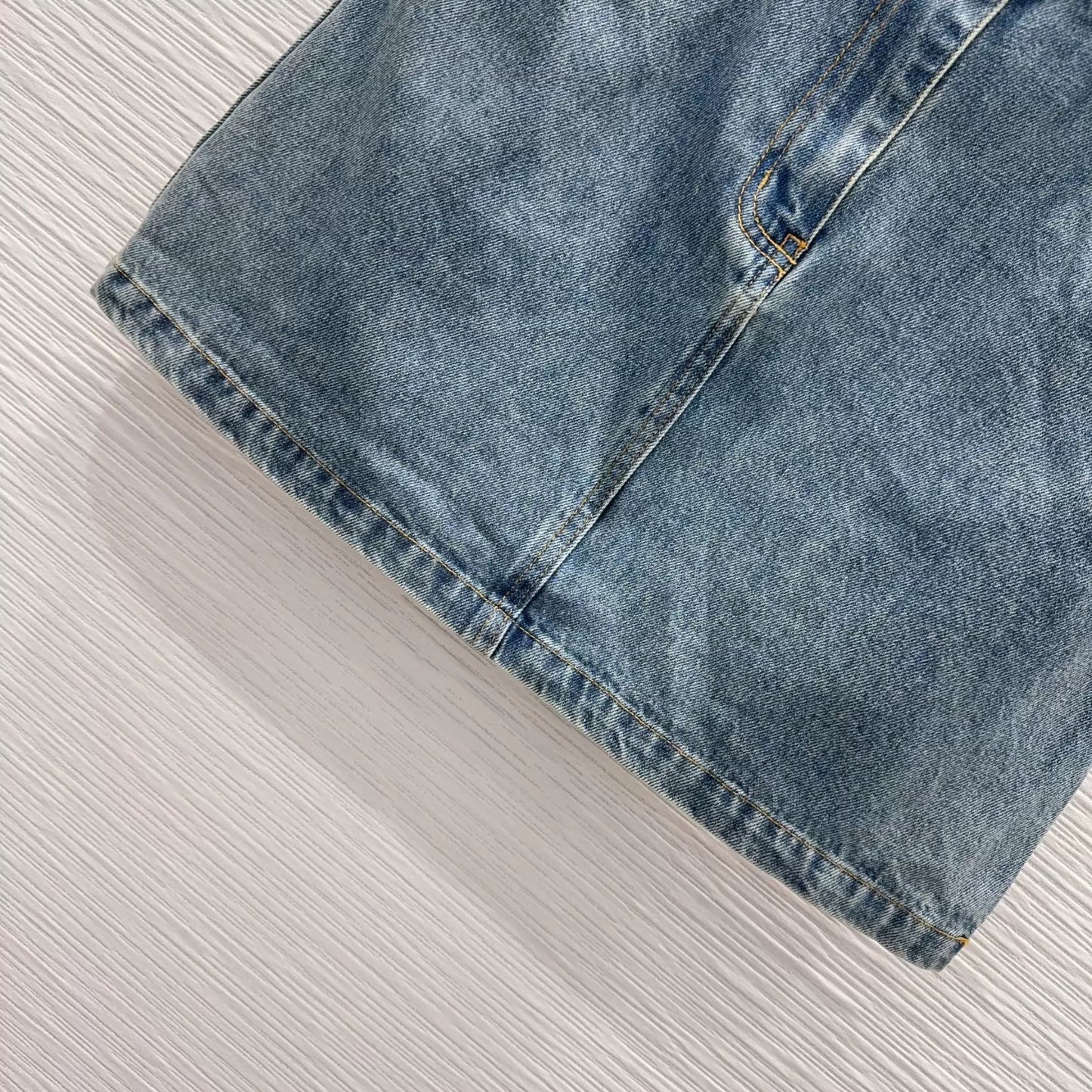 26ss Denim Midi Skirt