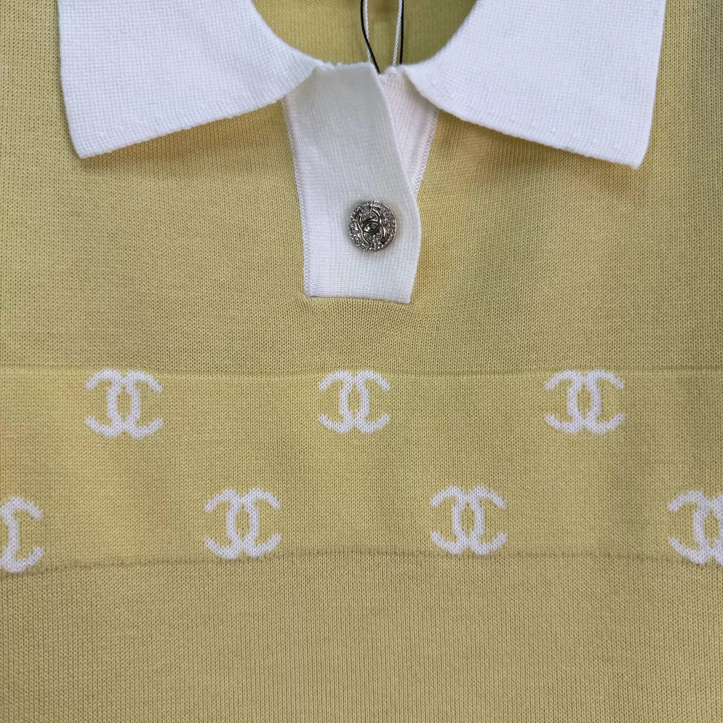 26ss Collared Knit T-Shirt