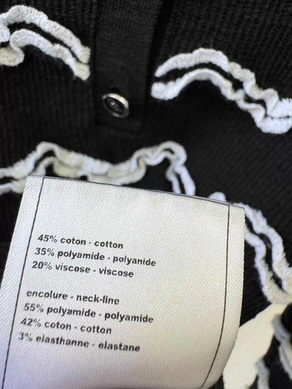 Wavy Knit Cardigan