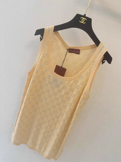 Jacquard Knit Vest