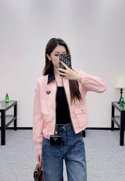 P 25 Windproof zip-up jacket