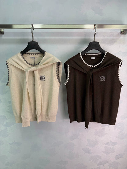 LOEWE/26ssNew Color-Block Knit Vest
