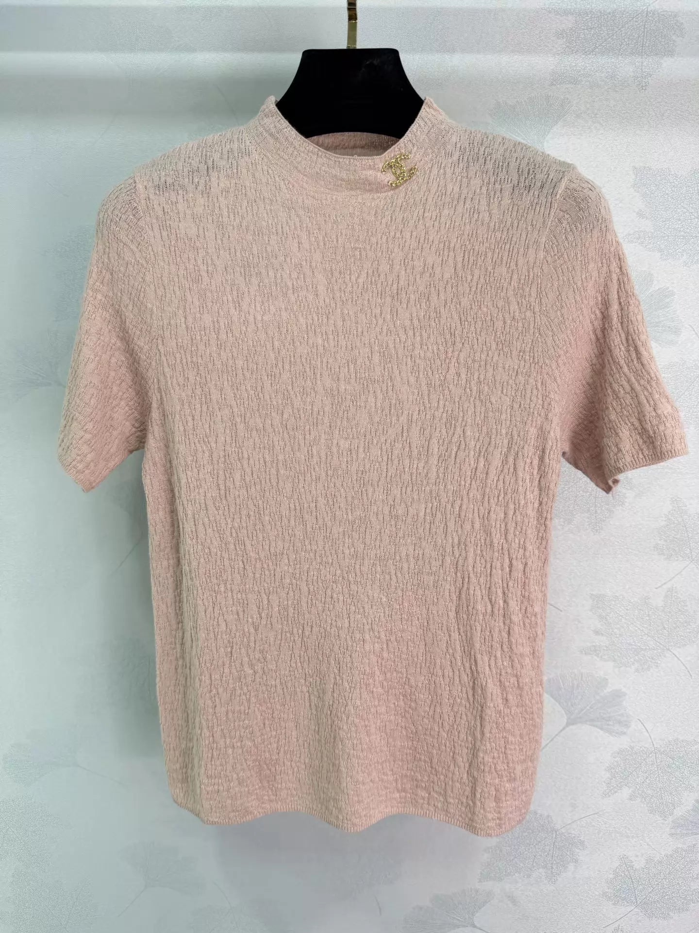 26ss Textured Knit T-Shirt
