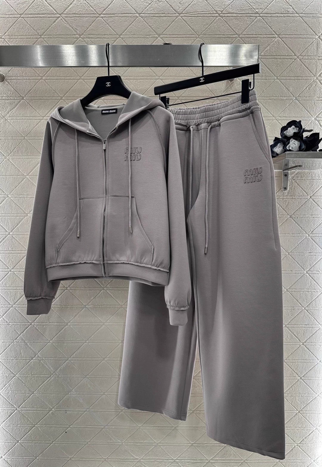 Hooded Zip-Up Set