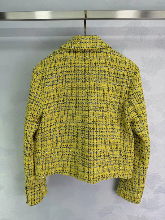 26ss Lemon yellow coat