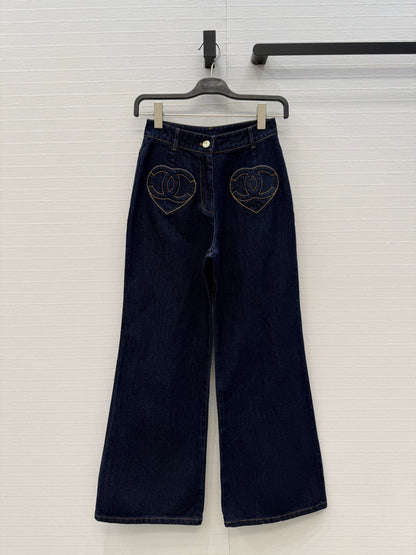 Heart Logo Jeans