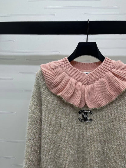Ye Lingliang Silk Sweater