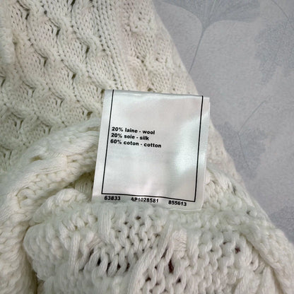 Openwork Knit Cardigan
