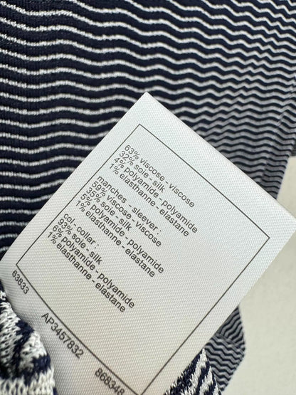 26ss Striped knit T-shirt