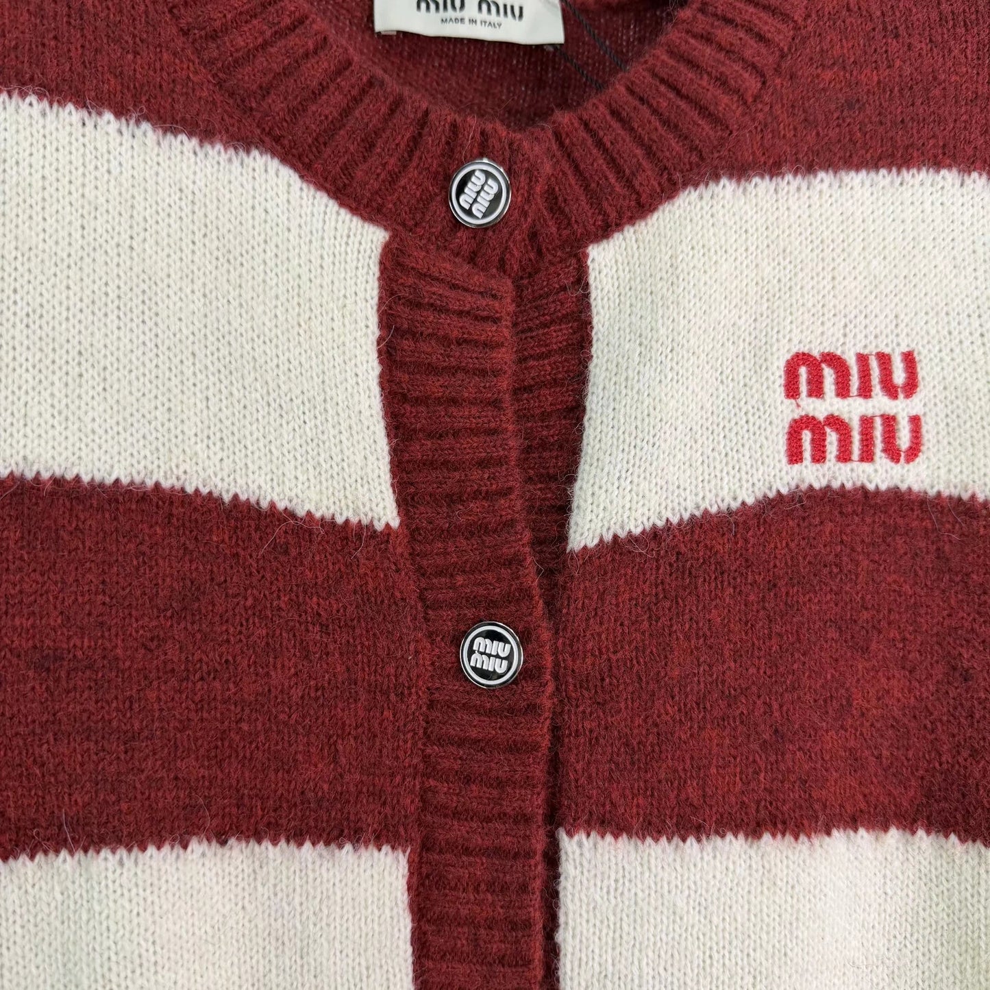 Striped Knit Cardigan