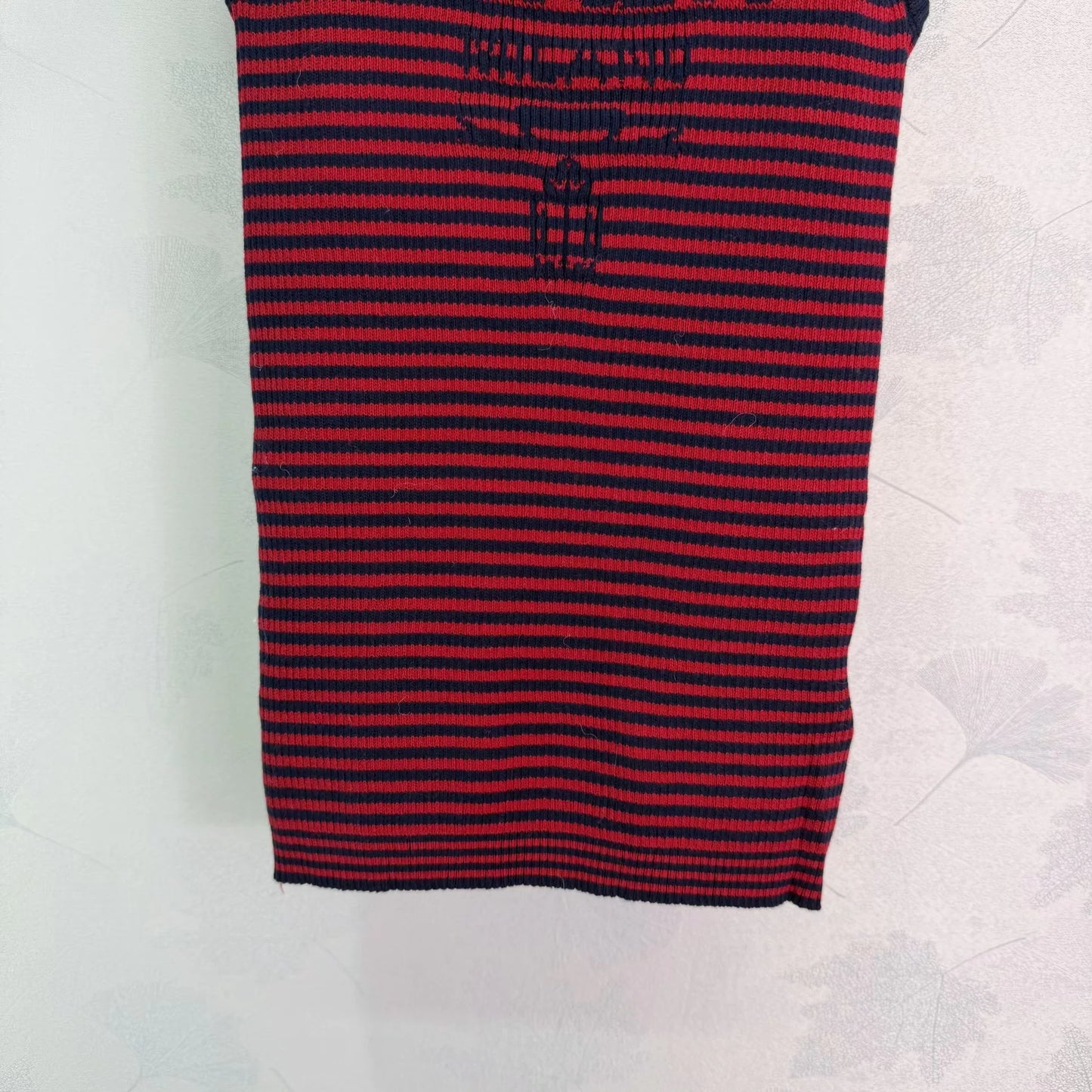 Striped Knit Vest