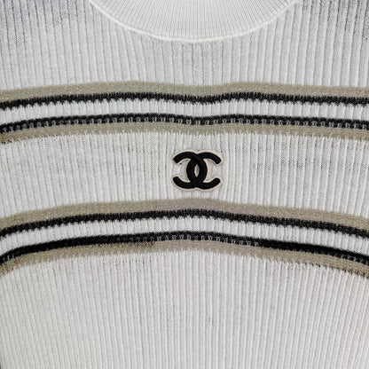 26ss Embroidered Knit T-shirt