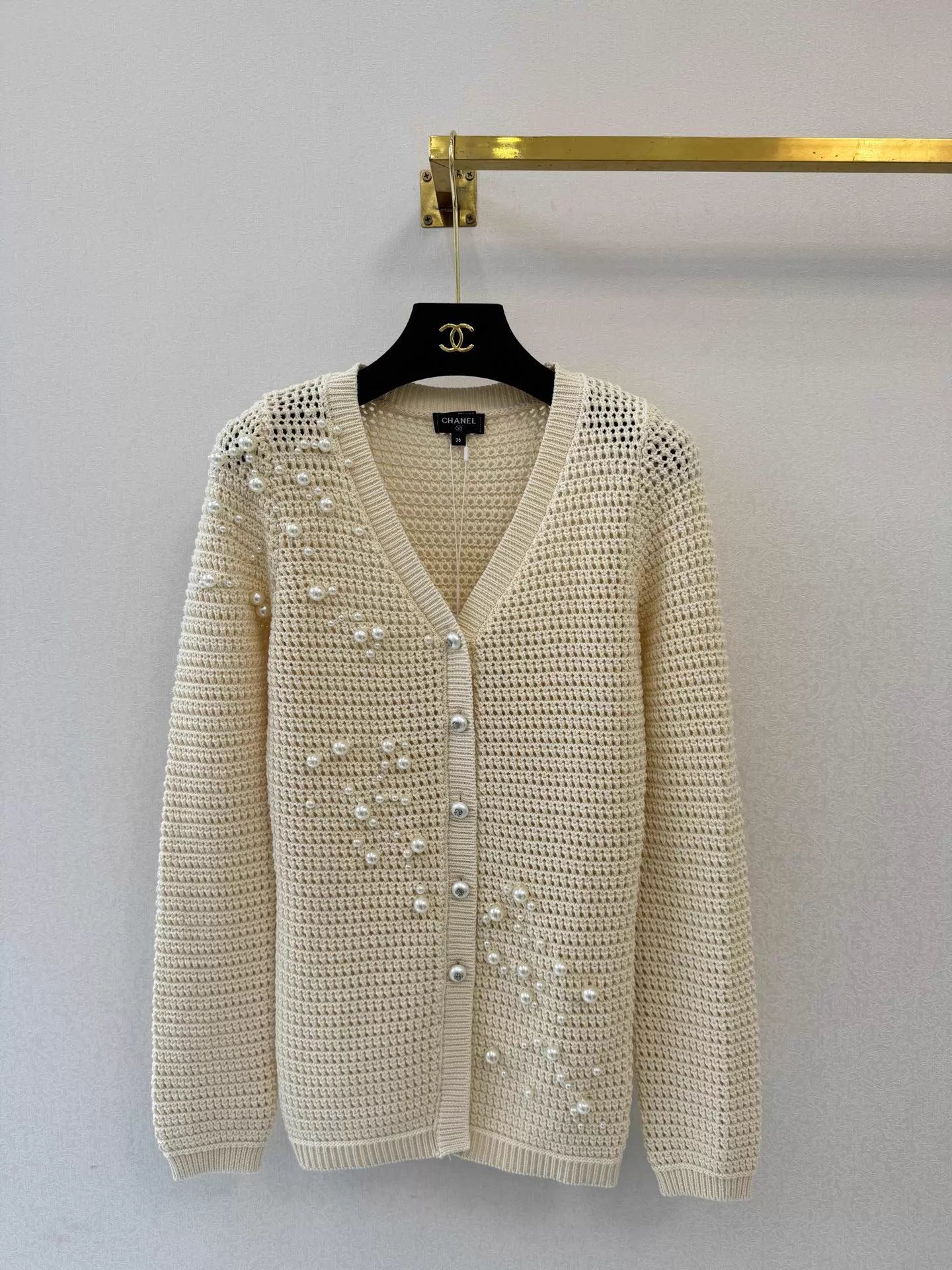 Pearl Button Knit Set