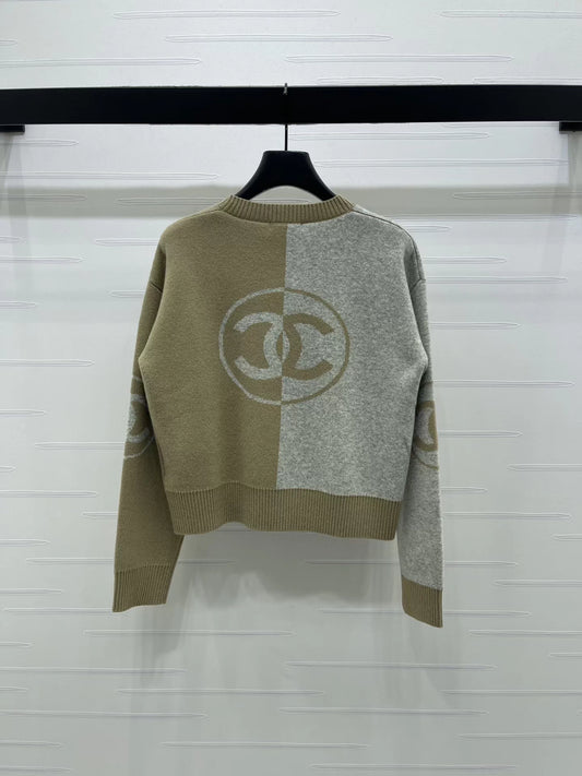 Color-blocked Sweater