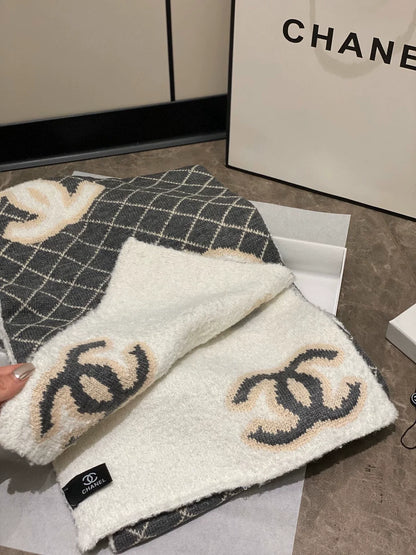 25fw Double sided new scarf