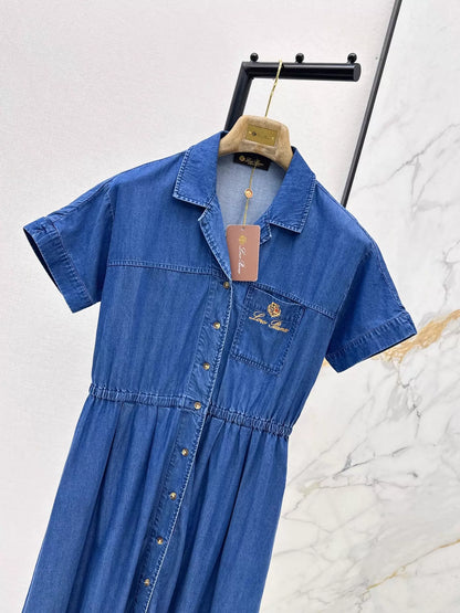 26ss denim dress