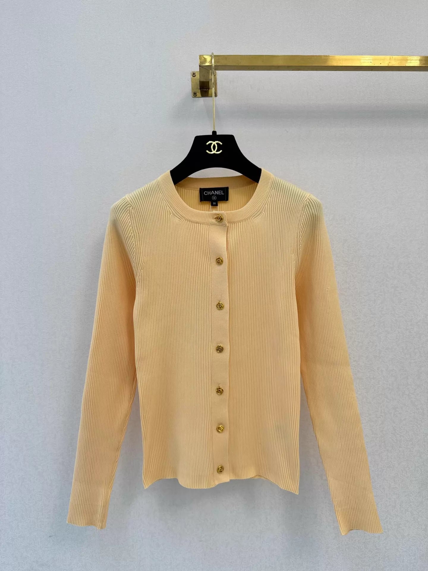 26ss Gold Button Cardigan