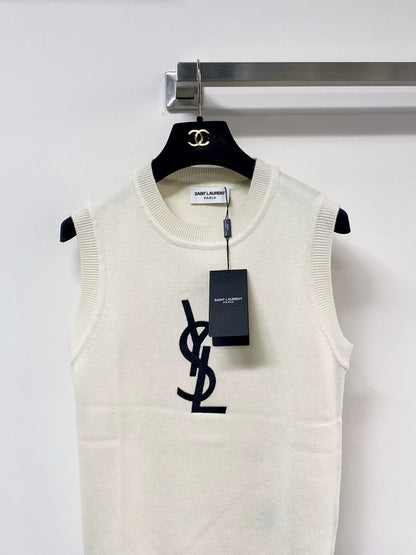 26ss Logo Knitted Vest