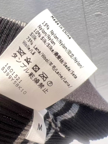 26ss Striped Ribbed Vest