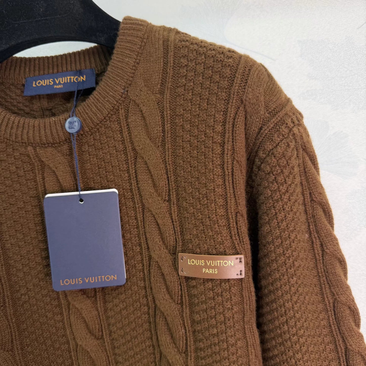 Retro Cable Knit Sweater