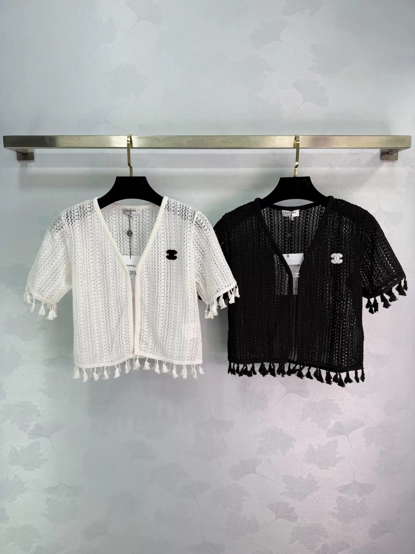 26ss V-neck Knit Short-Sleeve Cardigan