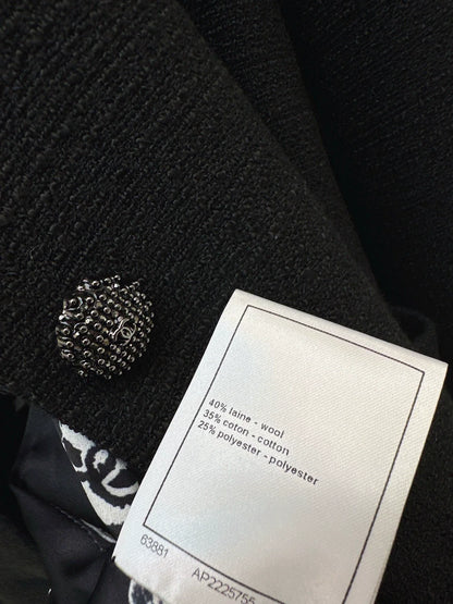 Woven woolen woolen woolen coat