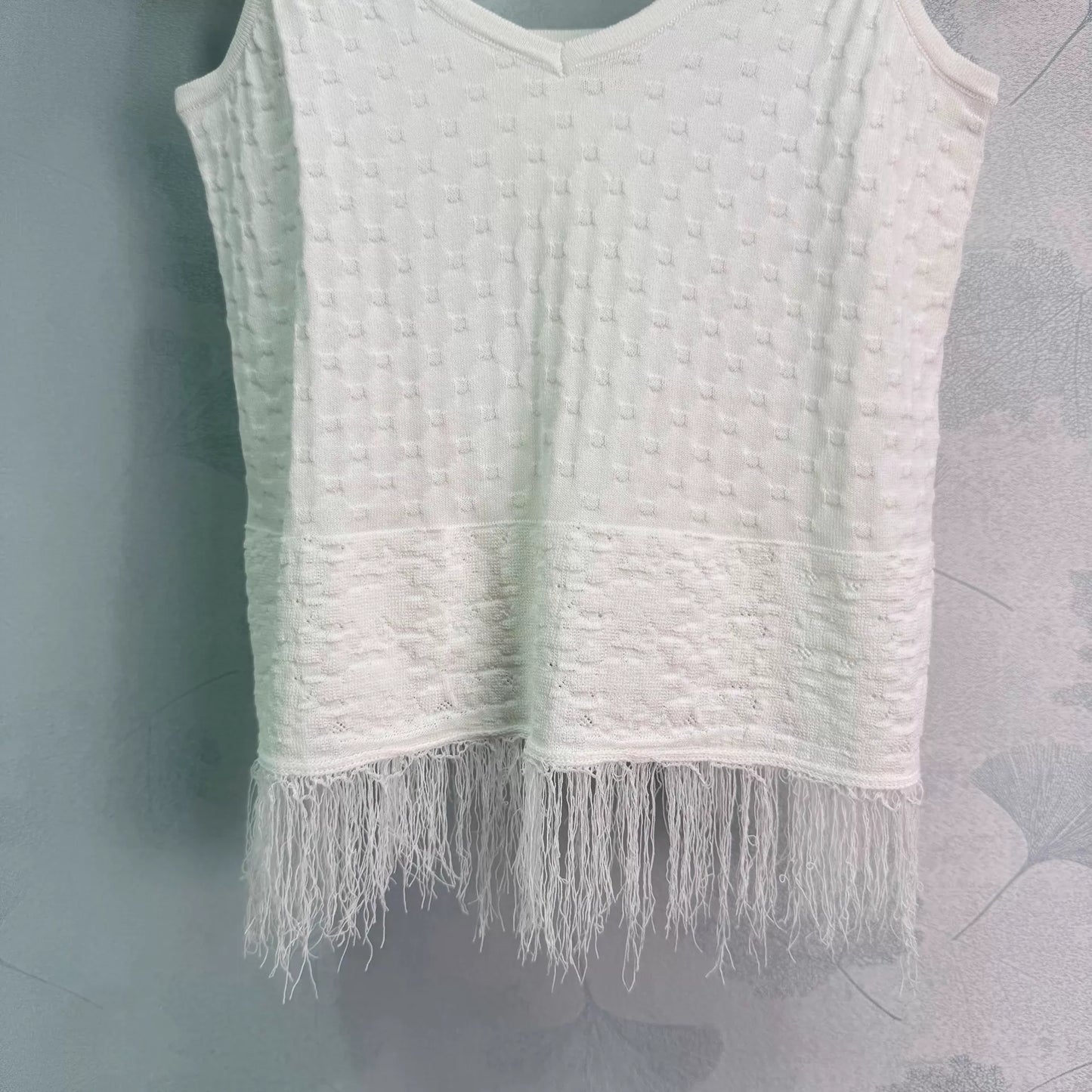 26ss Tassel Knit Camisole