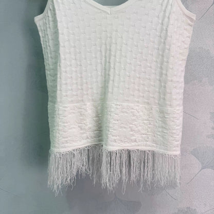 26ss Tassel Knit Camisole