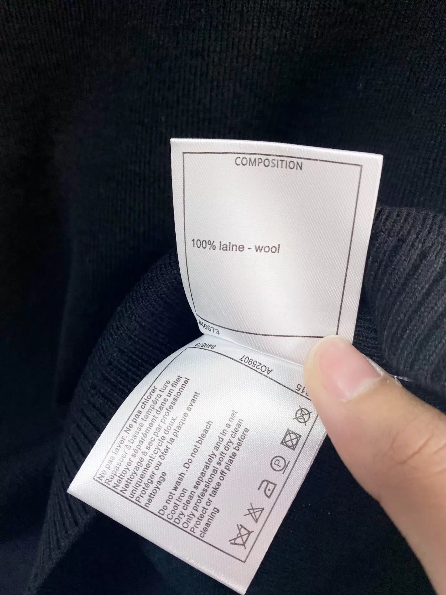 26ss Logo Embroidered Knit T-shirt