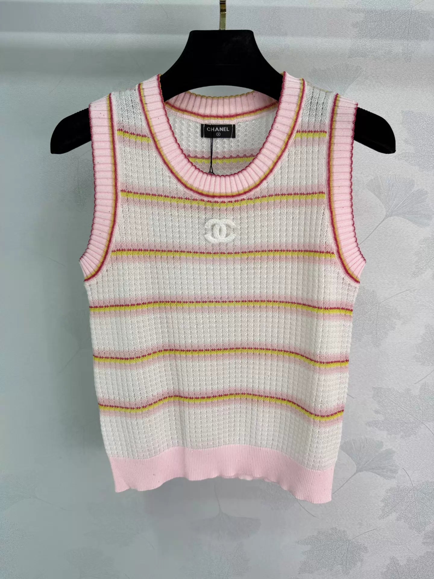 26ss Striped Knit Vest
