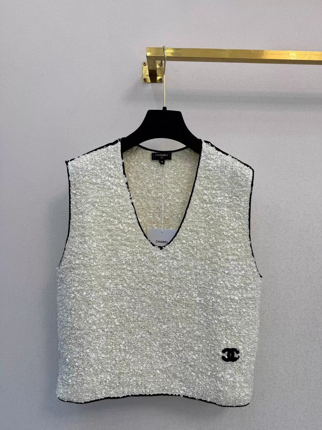 26ss V-neck sleeveless vest